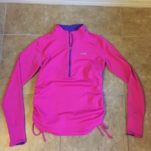 Avia Pink Purple Zip Activewear Jacket Shirt Small